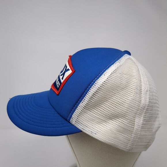 Crux Fermentation Project Snapback Trucker Hat Blue One Size Cobra - Picture 3 of 10